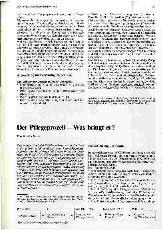 Vorschauseite 5: Qualitätssicherung pflegerischer Arbeit im Krankenhaus