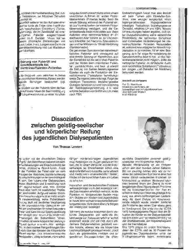 Vorschauseite 4: Die normale Pubertätsentwicklung und ihre Störmöglichkeiten