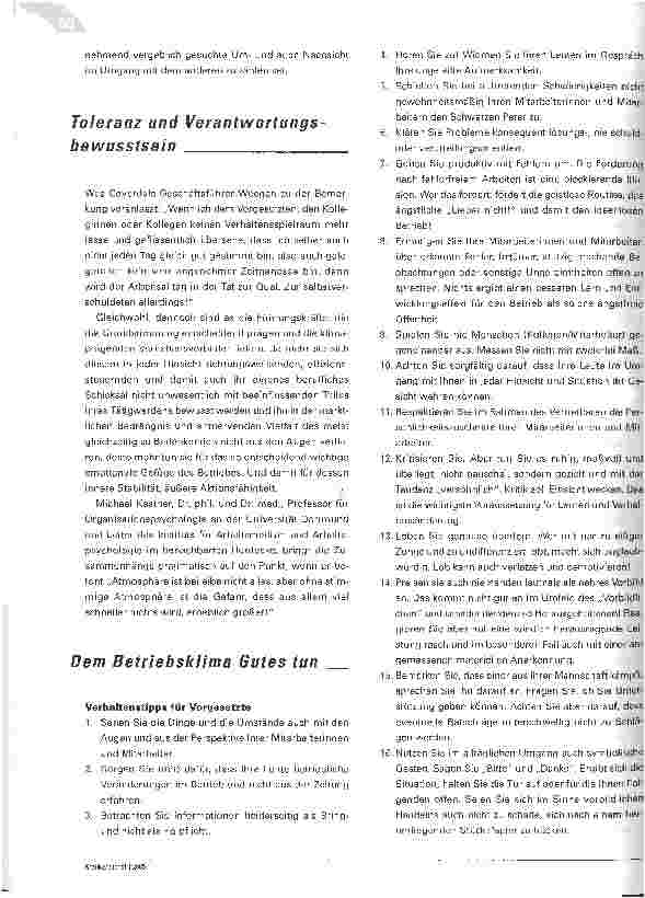 Vorschauseite 3: Wetterkunde für ManagerWie Hochs und Tiefs im Betriebsklima den Unternehmenserfolg beeinflussen