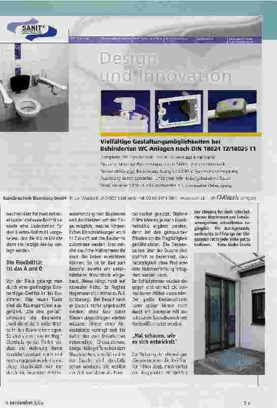 Vorschauseite 4: Ebenerdige Expansion -Barrierefreier Wohnraum entsteht