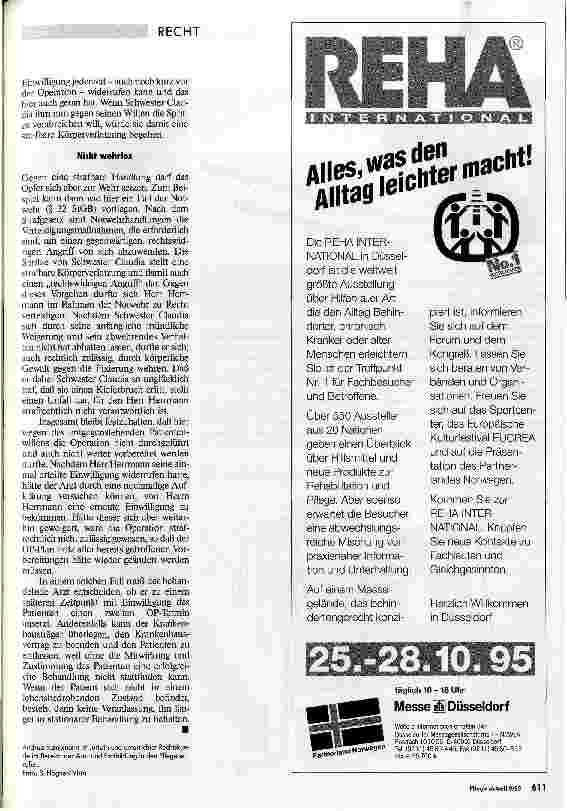Vorschauseite 2: K. O. im OP Recht auf Widerruf
