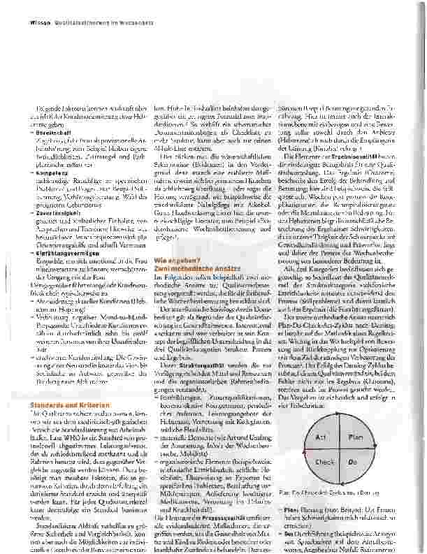 Vorschauseite 2: Vorbeugen gegen Hebammen-HoppingQualitätssicherung im Wochenbett