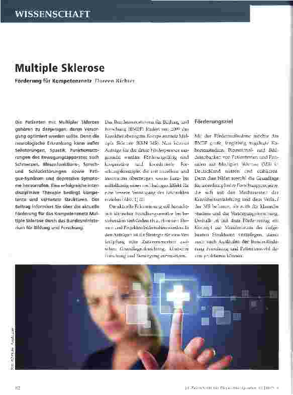Vorschauseite 1: Multiple Sklerose