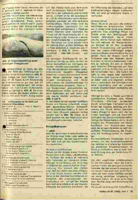 Vorschauseite 3: Gefäßzugänge für die Hämodialyse