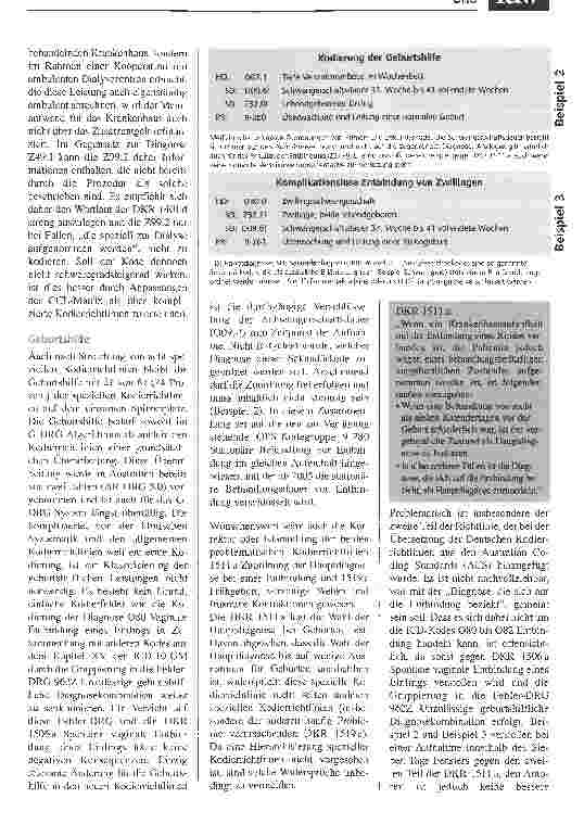 Vorschauseite 2: Vorstellung und Bewertung der Deutschen KodierrichtlinienWesentliche Änderungen - DRG-Dokumentation 2005