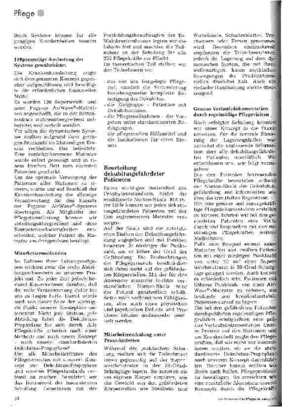 Vorschauseite 3: Pflegeprobleme Dekubitus - erfolgreich gelöst durch standardisierte Prophylaxe -