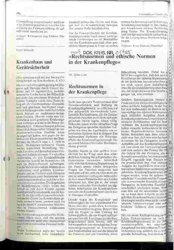 Vorschauseite 6: Das Recht des Krankenhausarztes