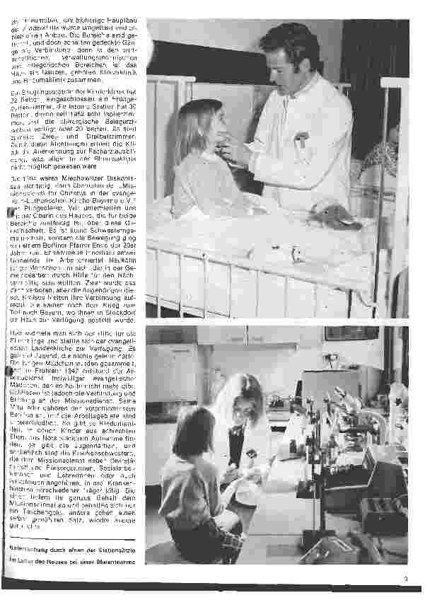 Vorschauseite 2: Die Rheuma-Kinderklinik Garmisch-Partenkirchen der Rummelsbacher Anstalten der Inneren Mission e. V.