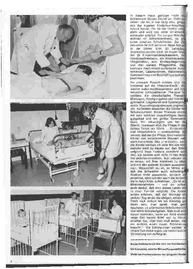 Vorschauseite 3: Die Rheuma-Kinderklinik Garmisch-Partenkirchen der Rummelsbacher Anstalten der Inneren Mission e. V.