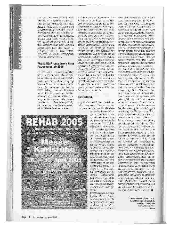 Vorschauseite 5: Wer bezahlt das Lehrgeld?Finanzierung der Ausbildungsstätten nach dem 2. Fallpauschalenänderungsgesetz