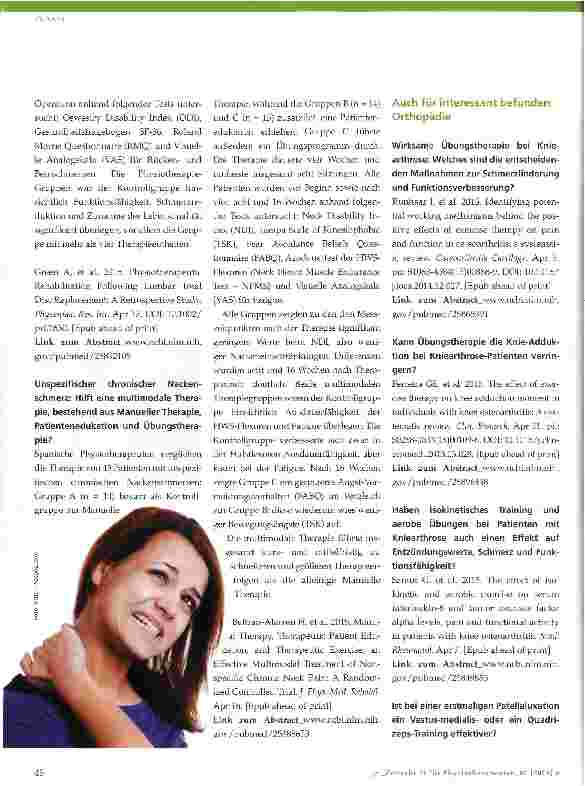 Vorschauseite 5: Evidenz-Update 6_2015