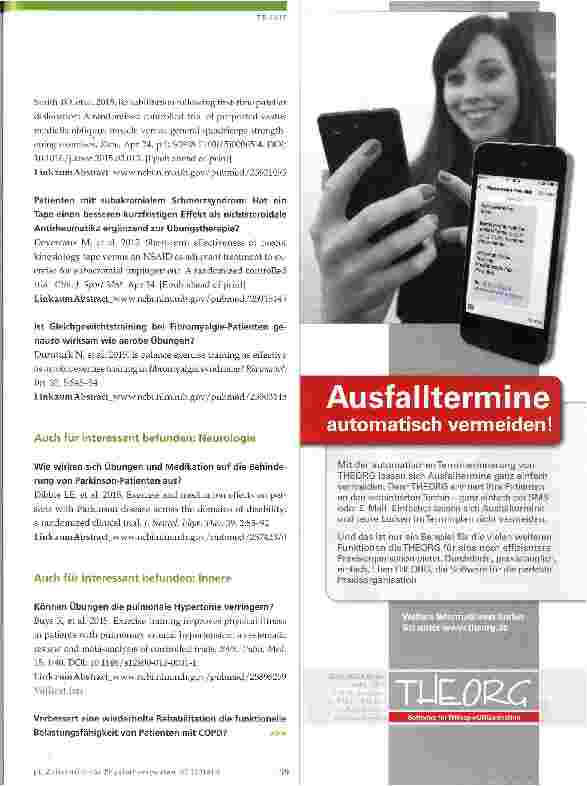 Vorschauseite 6: Evidenz-Update 6_2015