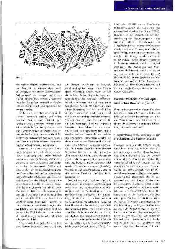 Vorschauseite 3: Optimismus ist zu wenig