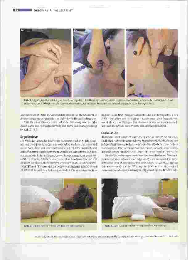 Vorschauseite 6: Einfluss von Triggerpunkttherapie und Training auf Bewegungskontrolle, Schmerz und Behinderung bei chronischen Nackenschmerzen