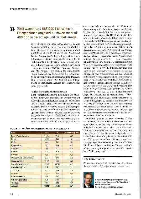 Vorschauseite 3: Regionale Unterschiede sind groß