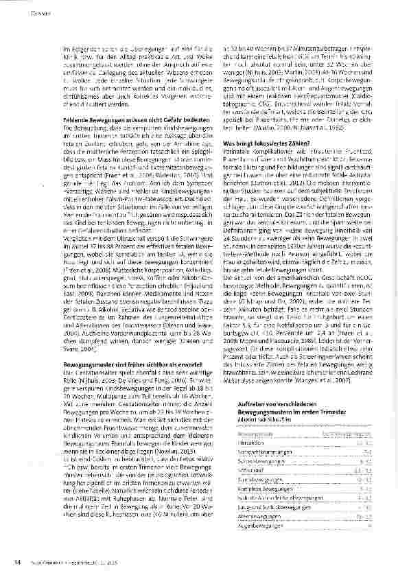 Vorschauseite 2: Warum sich mit der Sonografie der fetale Zustand am besten beurteilen lässt