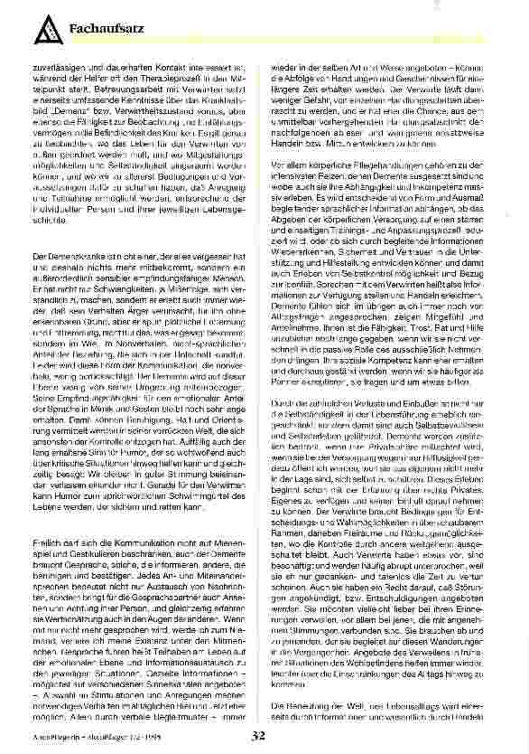 Vorschauseite 5: Kompetenz im Alter Der professionelle Umgang mit verwirrten alten Menschen