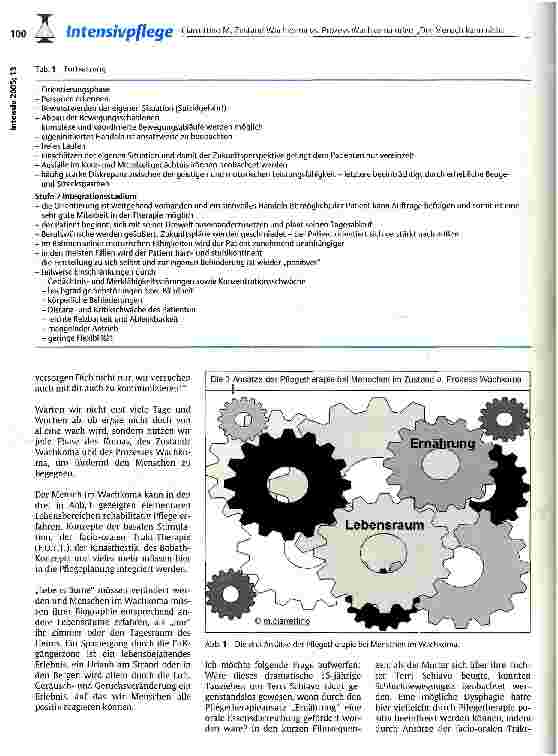Vorschauseite 4: Zustand Wachkoma vs. Prozess Wachkoma oder:Der Mensch kann nicht nicht kommunizieren (Paul Watzlawik)
