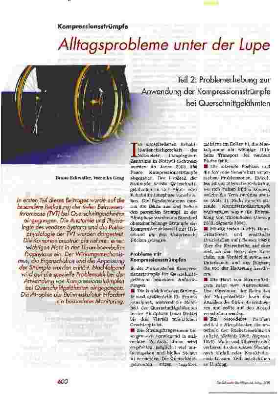 Vorschauseite 1: Alltagsprobleme unter der Lupe