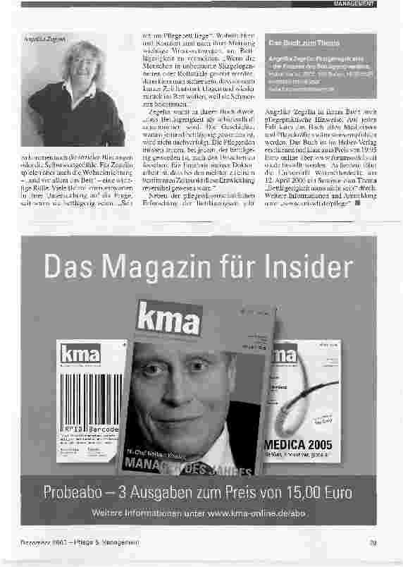 Vorschauseite 2: Festgenagelt im Bett