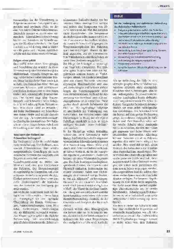 Vorschauseite 2: Den diabetischen Fuß vermeiden