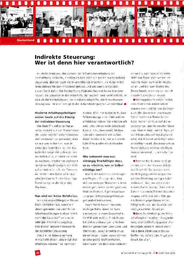 Vorschauseite 1: Indirekte Steuerung: Wer ist denn hier verantwortlich?
