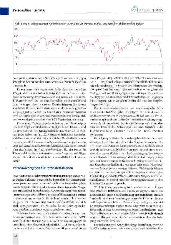 Vorschauseite 4: Personalmindestausstattung und ihre Finanzierung im Krankenhaus: Qualität versus Quantität