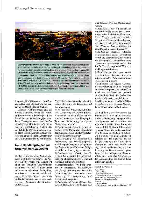 Vorschauseite 3: Stimmungsbild statt Zahlenspiel