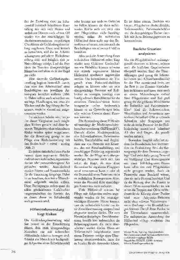 Vorschauseite 3: EINRICHTUNGEN SIND IN DER PFLICHT!