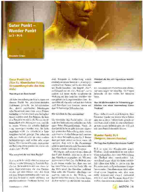 Vorschauseite 1: Guter Punkt- Wunder Punkt