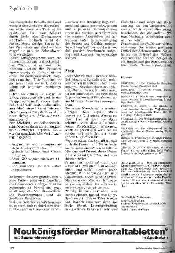 Vorschauseite 4: Soziale Rollen und deren Auswirkungen