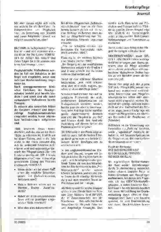 Vorschauseite 2: Verhalten und Maßnahmen sowie zivilrechtliche Verantwortung des Pflegepersonals bei Dekubiti