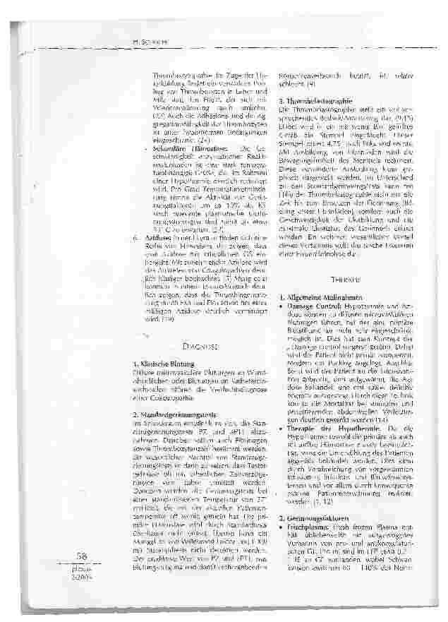 Vorschauseite 2: INTRAOPERATIVES GERINNUNGSMANAGEMENT BEI POLYTRAUMA