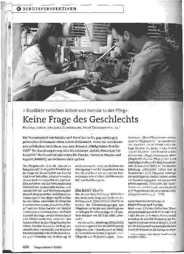 Vorschauseite 1: Keine Frage des Geschlechts