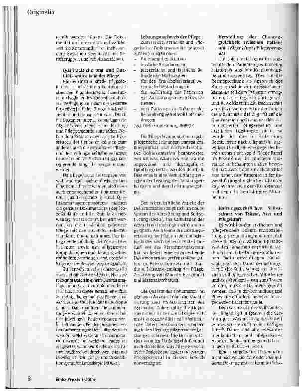 Vorschauseite 2: Pfledokumentation in der Endoskopie