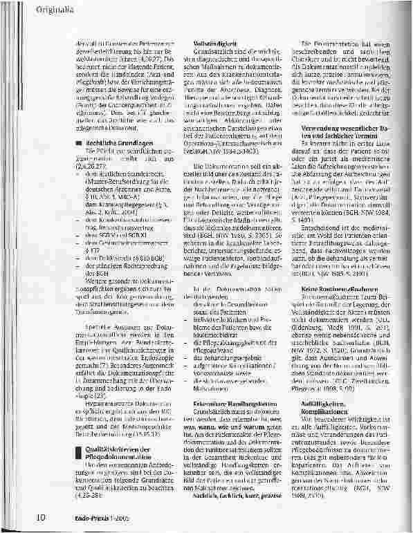 Vorschauseite 3: Pfledokumentation in der Endoskopie