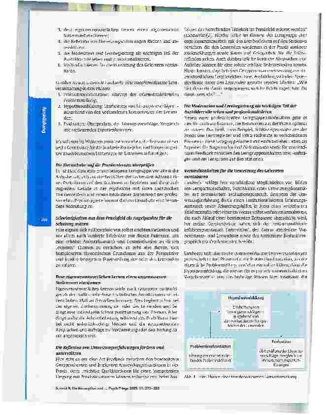 Vorschauseite 2: Die Konzeption und Durchführung praxisorientierterLerngruppen in der Psychiatrie