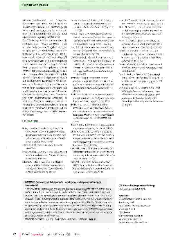 Vorschauseite 5: Therapie bei beatmeten Patienten