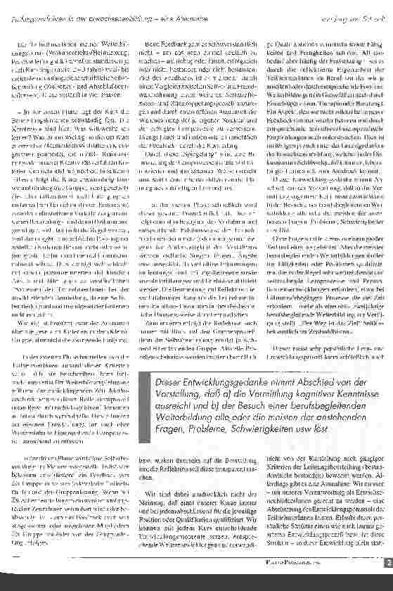 Vorschauseite 2: Prüfungsverfahren in der Erwachsenenbildung - eine Alternative