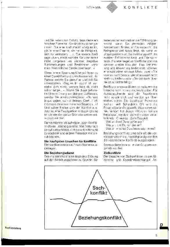 Vorschauseite 4: Die Vielfalt des Konfliktes