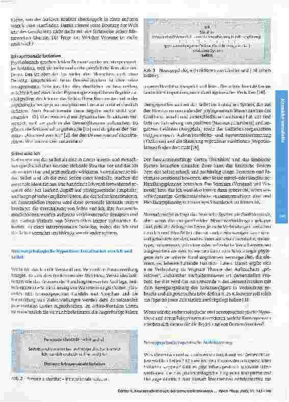 Vorschauseite 3: Neuropsychotherapie bei Demenzerkrankungen