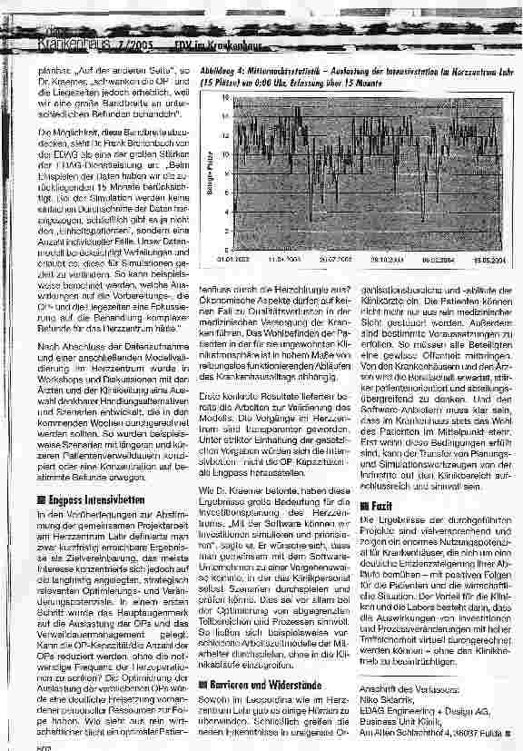 Vorschauseite 3: EDV im Krankenhaus