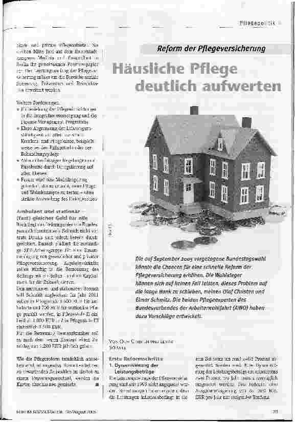 Vorschauseite 3: Zentrale Rolle für Case Manager und Kommunen