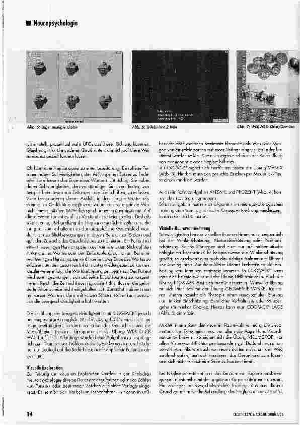 Vorschauseite 3: Die Anwendung von COGPACK® in der Klinischen Neuropsychologie