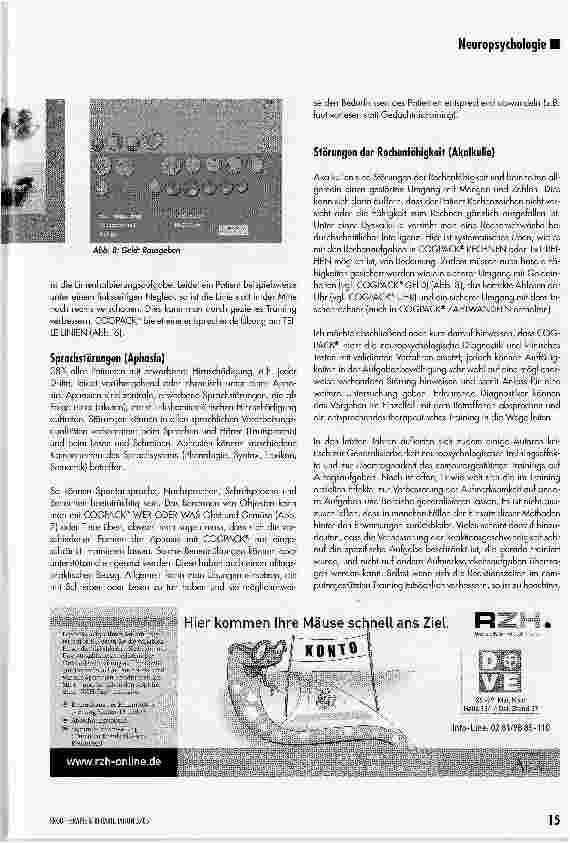 Vorschauseite 4: Die Anwendung von COGPACK® in der Klinischen Neuropsychologie