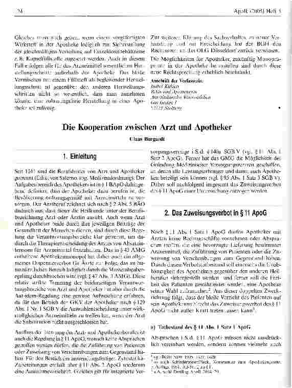 Vorschauseite 3: Rechtliche Grenzen der Herstellung von Fertigarzneimittelnin der Apotheke