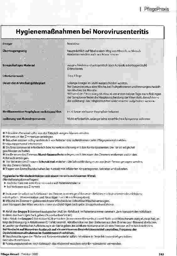 Vorschauseite 2: Noroviren auf dem Vormarsch
