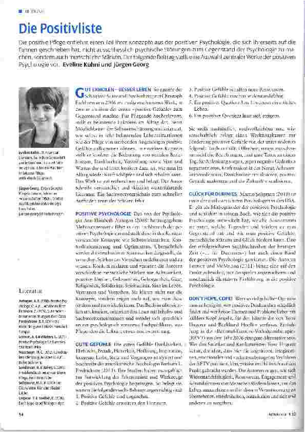 Vorschauseite 1: Die Positivliste