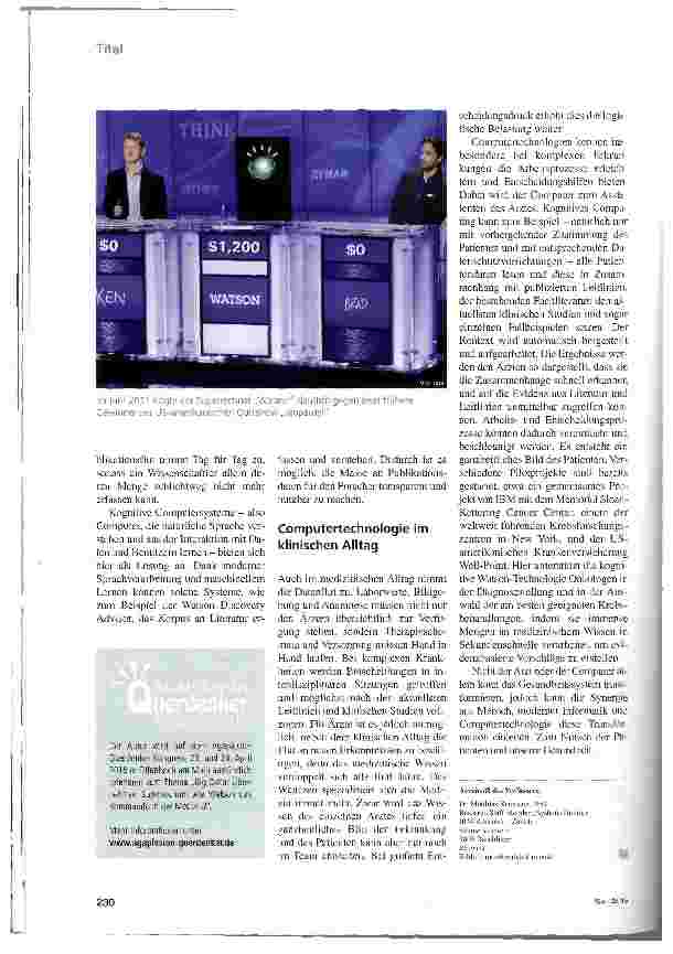Vorschauseite 3: Das Superhirn