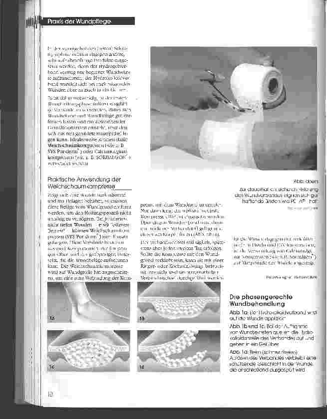 Vorschauseite 2: Aktuelle Aspekte zur modernen Wundversorgung mit Hydrokolloidund Hydrogelverbänden